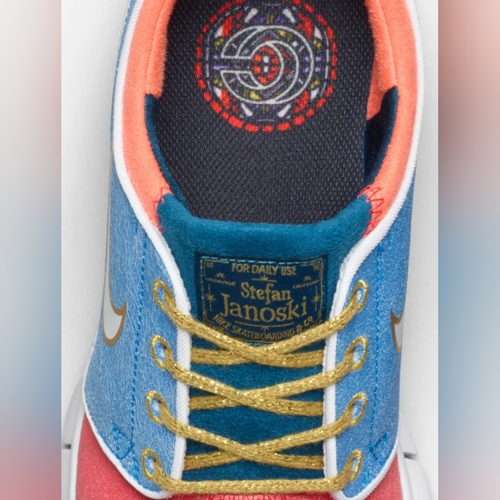Nike(RARE)  SB Stefan Janoski MaxCncpts Mosaic (EUC) - Picture 7 of 7